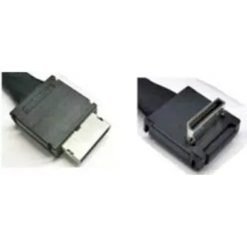 Intel OCuLink kabelių rinkinys AXXCBL700CVCR – vidinis SAS kabelis, 4i MiniLink SAS (SFF-8611) (M) tiesus į 4i MiniLink SAS (SFF-8611) (M) stačiakampis, 70 cm