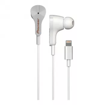 Ausinės Pioneer Rayz Wired In-ear Music White