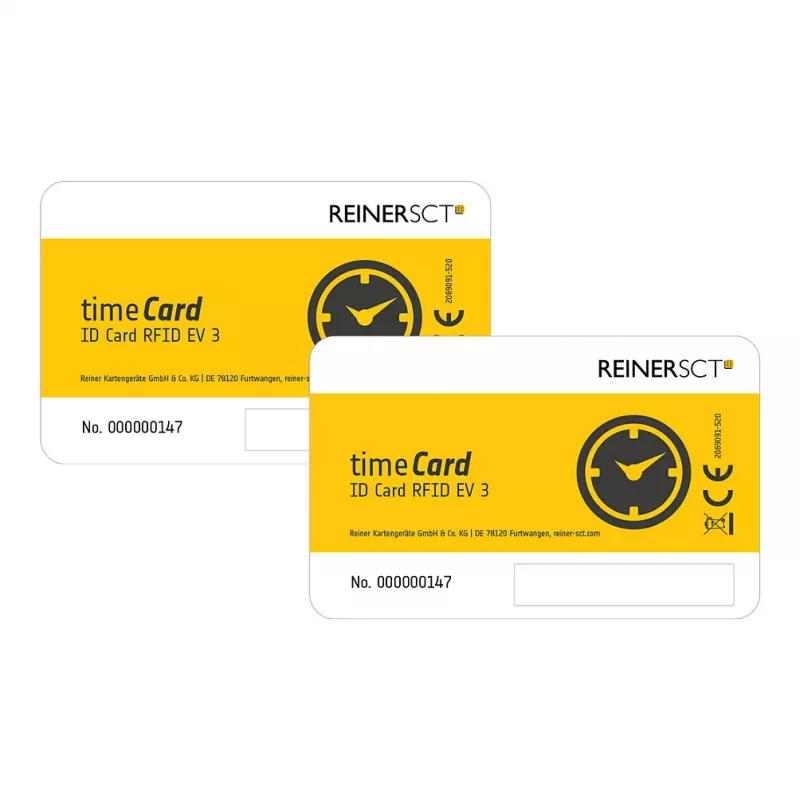 Reiner SCT timeCard Premium lusto kortelė, DES, 100 vnt.