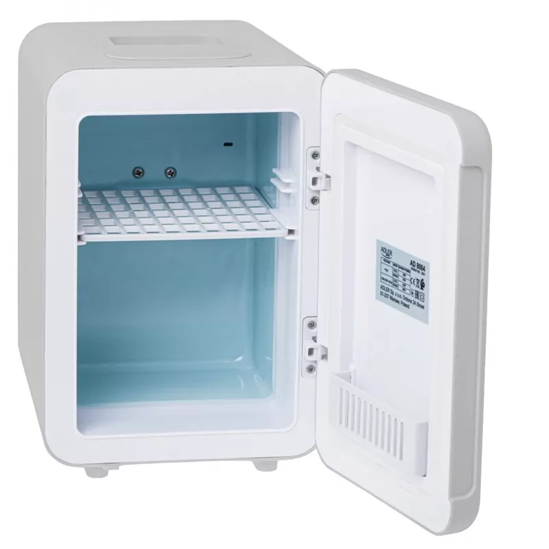 Mini šaldytuvas Adler AD 8084G pilkas 12V/230V 4L nešiojamas
