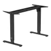 Ergo Office elektrinis reguliuojamo aukščio stalas, max aukštis 1160 mm, max apkrova 80 kg, be stalviršio, juodas, ER-400 B