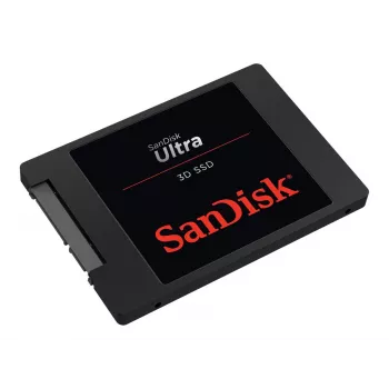 SanDisk Ultra 3D - SSD - 500GB - vidinis - 2,5 colio (6,4 cm) - SATA 6Gb/s (SDSSDH3-500G-G26)