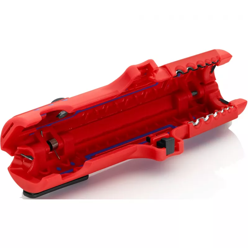 Knipex 16 85 125 SB kabelių nuėmiklis, mėlynas, raudonas