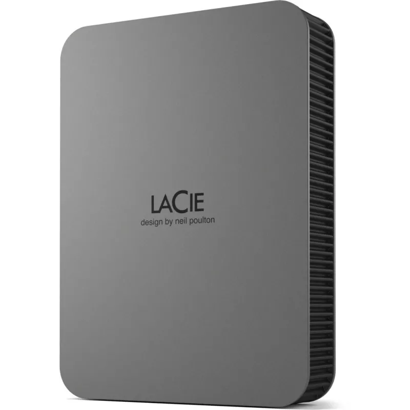 LaCie Mobile Drive Secure 5TB nešiojamas išorinis kietasis diskas 2,5 colio, Mac ir PC, Space Grey, duomenų atkūrimo paslauga (STLR5000400)