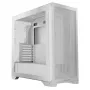 Modecom Volcano Expanse S vidutinio dydžio (Midi Tower) kompiuterio korpusas, ATX/micro-ATX/mini-ITX, grūdintas stiklas, USB-C, vaizdo plokštė iki 430 mm, baltas