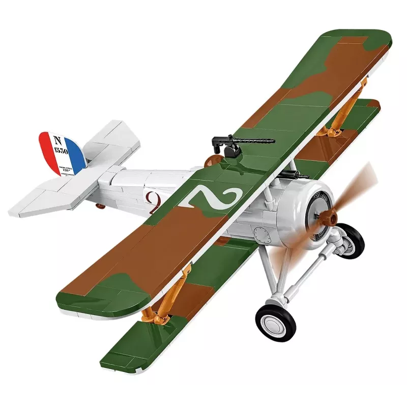 Konstruktorius Cobi Blokai Nieuport 17 C.1 277 dalių — Lėktuvo modelio rinkinys, kolekcinis plytelių komplektas