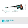 Slėginis plovimo aparatas Gardena AquaClean 24/18V P4A