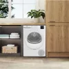 Beko BM3T3820W Laisvai pastatoma skalbyklė su džiovykle 8 kg A++ Balta