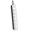 TRACER Power Strip Zebra 1,5 m 6 kištukinių lizdų