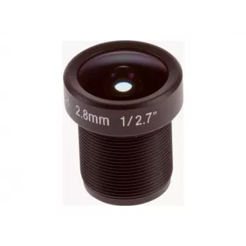 Lęšis Axis M12 2,8 mm F1.2 vidaus juodas 170° matymo kampas