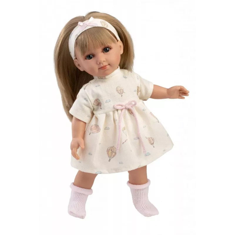 Lėlė Llorens Elena 35 cm – realistiniai bruožai, minkštas kūnas