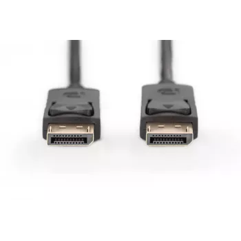 Jungiamasis kabelis DisplayPort su užraktu 1080p 60Hz FHD tipas DP / DP M / M juodas 3m