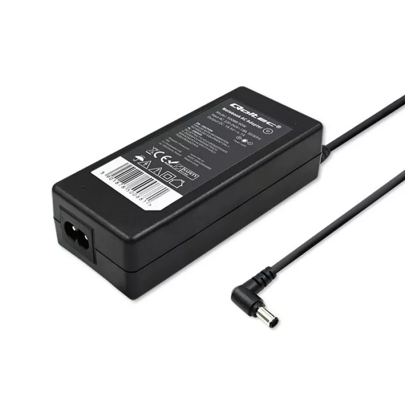 Qoltec 50088 maitinimo adapteris/inverteris 90W, vidaus, juodas