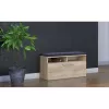 Uždara batų spintelė Top e Shop RIVA SZAFKA SONOMA ąžuolo spalvos, 850×460 mm, 16 mm medžio drožlių plokštė