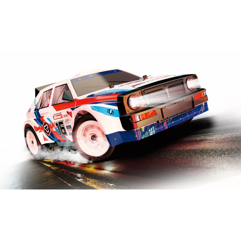 Amewi LR16 Rallye Drift nuotoliniu valdymu RC modelis lenktyninis automobilis elektrinis variklis 1:16 (21092)