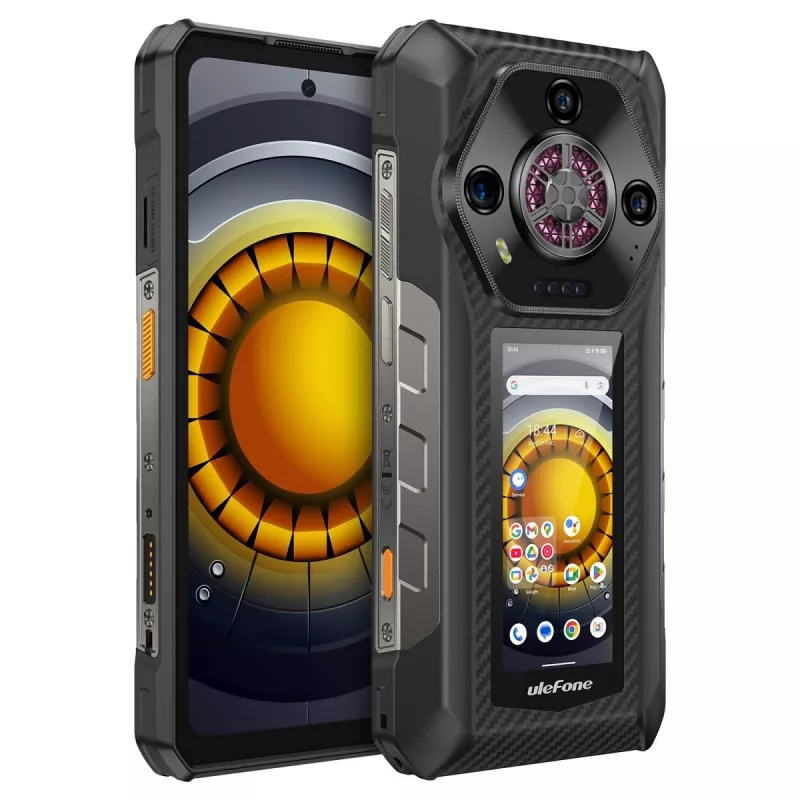 Išmanusis telefonas UleFone Armor 30 Pro 5G, 6,58 colių ekranas, 16 GB RAM, 512 GB atminties, juodas