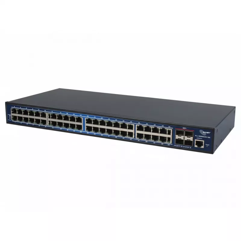 ALLNET ALL-SG8652M-10G Ethernet jungiklis 48 x Gigabit + 4 x 10G SFP+