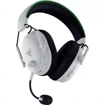 Ausinės Razer BlackShark V3 Pro laidinės ir belaidės Bluetooth baltos