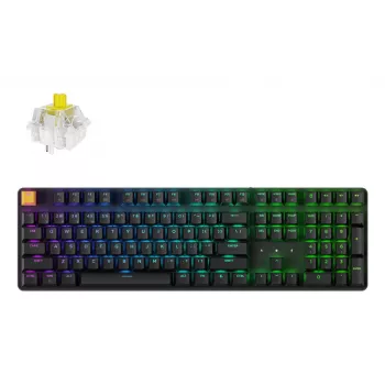 Keychron J5 – US išdėstymas – Super Banana Tactile – juoda belaidė klaviatūra