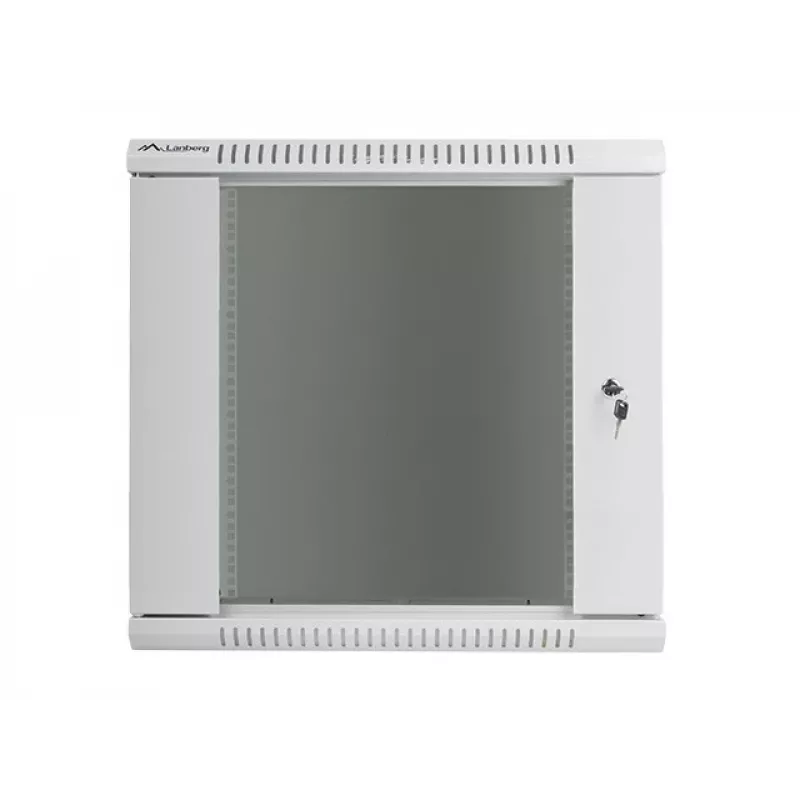 Sieninis tinklo rack Lanberg WF01-6412-10S, 12U, 19 colių, 600×450×640 mm, IP20, 60 kg