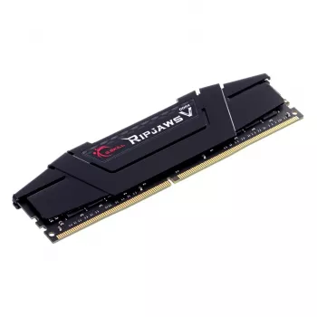 G.SKILL Ripjaws V Series DDR4 64GB (4x16GB) 3200MHz CL16 atminties rinkinys, juodas (F4-3200C16Q-64GVK)
