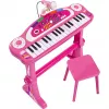 Vaikiška klaviatūra su stovu Simba-Dickie My Music World Girls (rožinė) – elektroninis žaidybinis pianinas