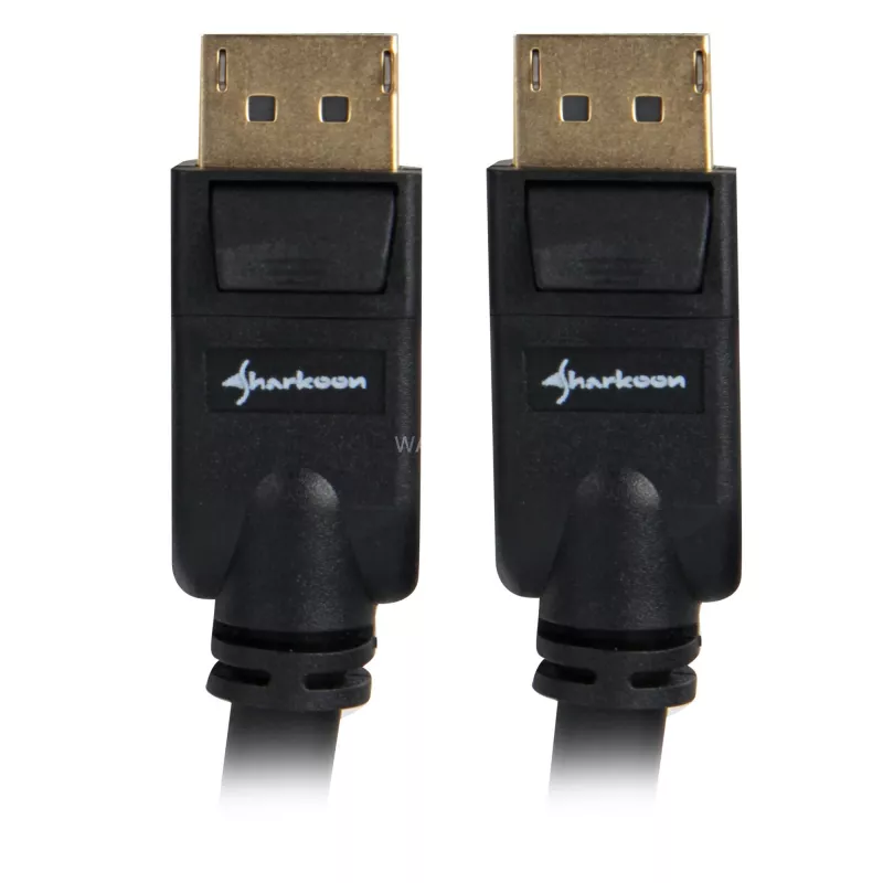 Sharkoon DisplayPort 1.3 laidas, 4K palaikymas, 2 m