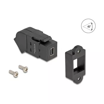 DeLOCK 67154 lyties keitiklis Mini DisplayPort DisplayPort juodas