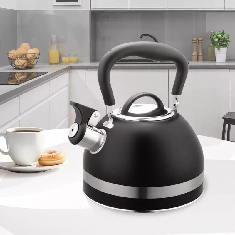 Maestro MR-1336 (MR-1336-BLACK) neelektrinis virdulys, 1,8 l, juodas