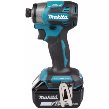 Poveikinis suktuvas Makita DTD173RTJ 18V belaidis, 1/4 colio griebtuvas, 3600 aps./min., pistoletinė rankena, Li-Ion