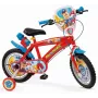 Vaikiškas dviratis 14 inch Paw Patrol Red 1478 Berniukui NAUJAS TOIMSA