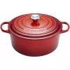 Le Creuset Signature apvalus ketaus puodas 26 cm 5,3 l, vyšninis