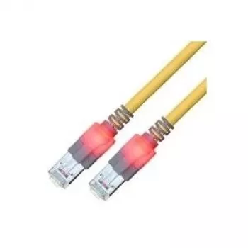 EasyLan Sacon 442603,300 - 3 m - Cat6 - S/FTP (S-STP) - RJ-45 - RJ-45 - Geltonas