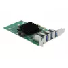 DeLOCK PCI Express x4 kortelė 4 x išoriniai USB 3.0 keturi kanalai - Low Profile