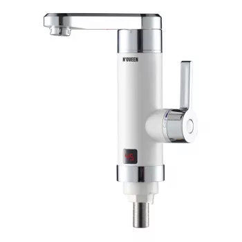 Momentinis vandens šildytuvas NOVEEN IWH460 4600W 220–240V, be bako, 2,5 l/min, IPX4, LED ekranas