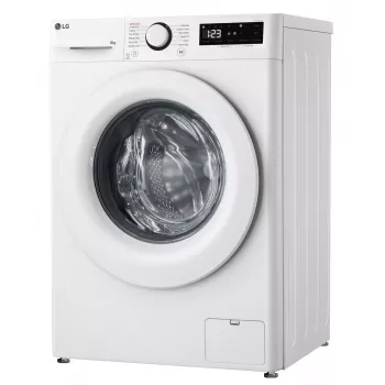 LG F2WR508SWW Skalbimo mašina | Priekinis pakrovimas | 8 kg | 1200 aps./min | Garo funkcija | LED ekranas | A-10% energijos klasė