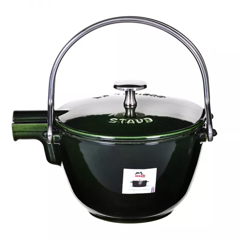 Staub apvalus arbatos puodas
