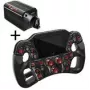 Asetek SimSports Invicta Formula vairas - Raudonas + Forte bazė (18 Nm)