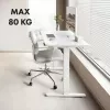 Reguliuojamo aukščio elektrinis stalas ergo office ER-400 W — maksimalus aukštis 1160 mm, maksimali apkrova 80 kg