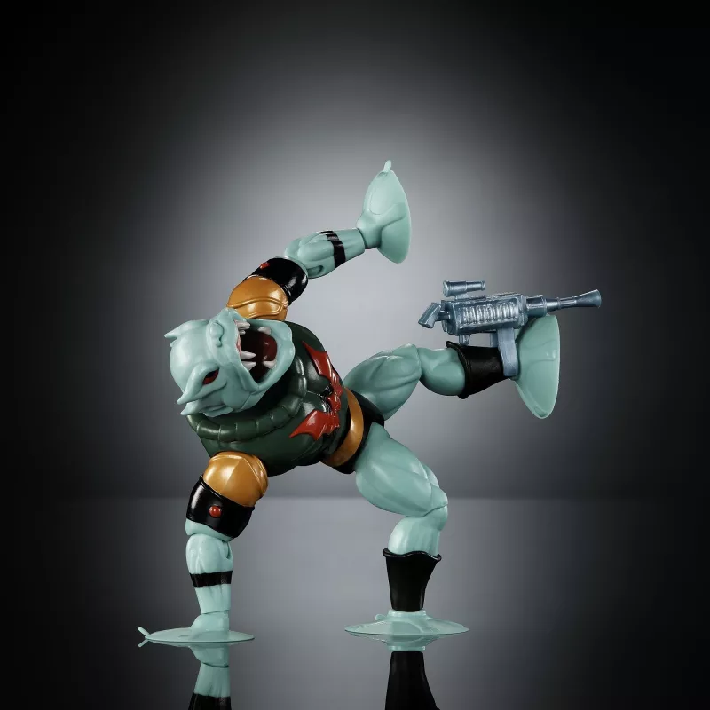 MATTEL Masters of the Universe Origins Leech – veiksmo figūrėlė, kolekcinė figūra su judančiomis dalimis
