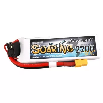 Gens Ace G-Tech Soaring 2200mAh 7.4V 30C 2S1P XT60 akumuliatorius