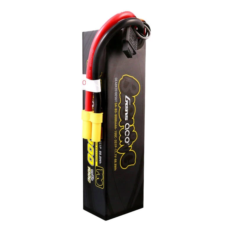 Gens Ace GEA8K3S10E5GT 8000mAh 3S 11.1V 100C LiPo baterija su EC5 jungtimi