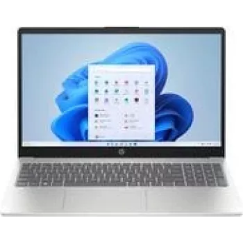 HP 15-fc0063ng nešiojamas kompiuteris 39,6 cm (15,6 inch) 1920x1080 - Ryzen 5 7430U - 512GB SSD - HDMI/USB-C - Windows 11 Home - sidabrinis (15-fc0063ng)