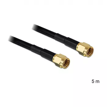Koaksialinis kabelis DeLOCK RP-SMA 88657 5m