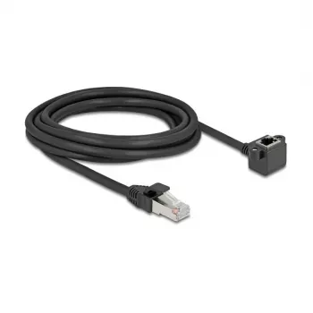 Tinklo kabelis DeLOCK 81099 RJ-45 Cat6 3m Juodas