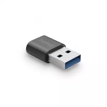 Hama USB adapteris, USB-A kištukas – USB-C lizdas, USB 3.2 Gen2, 10 Gbit/s