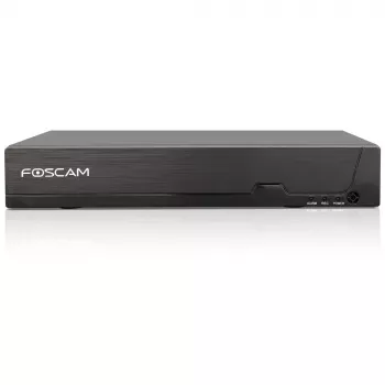 Foscam FN9108HE tinklinis vaizdo registratorius juodas 8 kanalų, 5MP, PoE, HDMI+VGA
