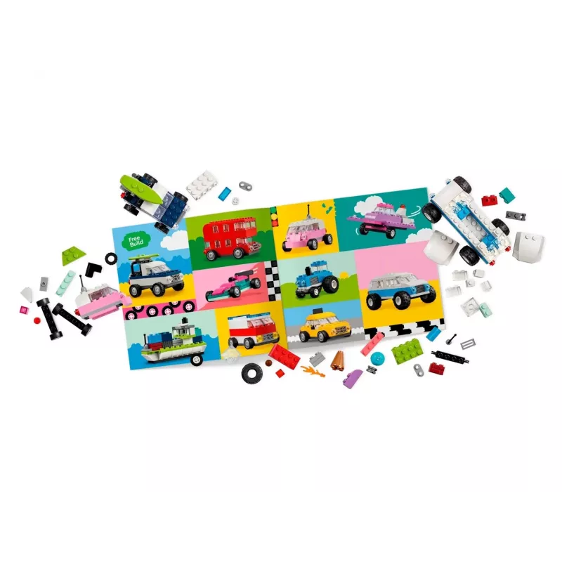 LEGO Classic 11036 Kūrybiškos transporto priemonės
