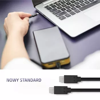 USB 3.1 laidas, Type-C (vyriškas) -> Type-C (vyriškas), 3 m