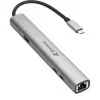 Sharkoon OfficePal USB-C kombinuotas adapteris